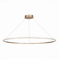 ST604.243.57 Светильник подвесной ST-Luce Золотистый/Белый LED 1*57W 4000K Подвесные светильники 500_191_2953160